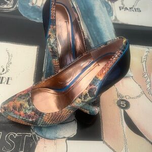 Colorful Patterned Women's Shoes
